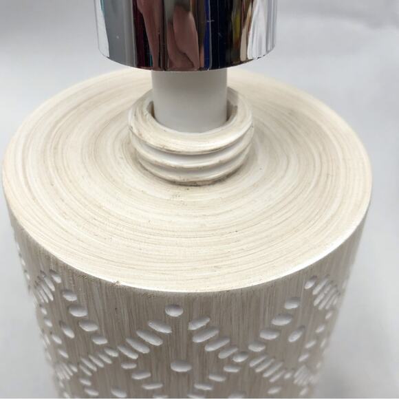 NWOT AMG Global Bathroom Accessories Soap Dispenser Mosaic Basket Weave Designn - Picture 7 of 16